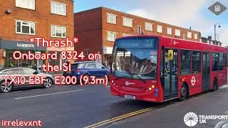 *Thrash* Onboard 8324 on the S1 (YX10 EBF)