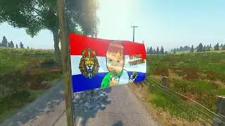 The Northmen's DayZ - Official Custom Flag Trailer