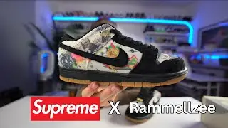 UNBOXING THE NIKE SUPREME SB DUNK RAMMELLZEE!
