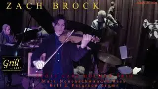 ZACH BROCK  / SCOTT EARL HOLMAN TRIO _/ AD IDEM  _/   Mark Neuenschwander  (b)   Bill E Peterson (d)