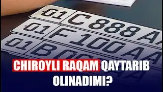 Avtomobil sotilganda, «chiroyli» raqam olib qo‘yiladimi?