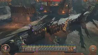 High Elves Siege Battle: Infiltrating the Dark Elf Fortress | Total War Warhammer 3