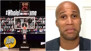 Reacting to the NBA's plans to host fans virtually during the restart of the season | The Jump