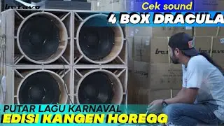 CEK 4 BOX DRACULA BREWOG | Putar Lagu Yang Dipakai Karnafal Mecahin Kaca | Edisi Kangen Horeg