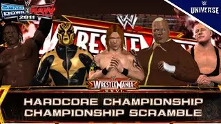 CHAMPIONSHIP SCRAMBLE Viscera vs Slater vs R-Truth vs Goldust vs Finlay - WWE SvR 2011