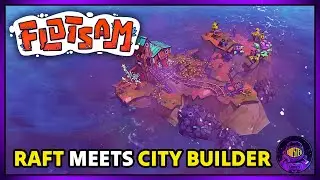 LIVE | Fighting Sickness in Our Floating Trash Town - Flotsam Ocean Survival Builder Gameplay