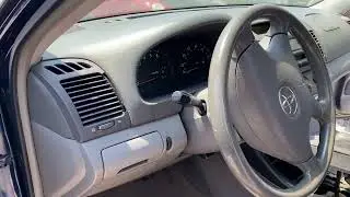 2002-2006 Toyota Camry OBD2 Port Location