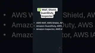 AWS security tools: Protect & monitor your cloud like a pro! #CloudSecurity #AWSCertification