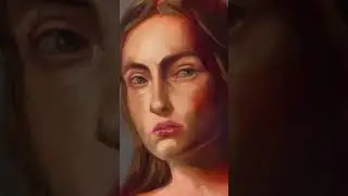 Oil painting study, layers painting