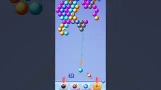 Bubble shooter Game Level -154 | bubble shooter Game| #bubbleshootergaming #gaming #games