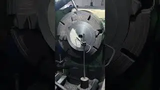 HOW TO SET A OUTCAIM PIECE ON LATHE .... LATHE MACHINE INDIA 