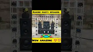making dj party speaker 🔊😍|| #shorts #project