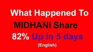 Mishra Dhatu Nigam (Midhani) why is it rising in English