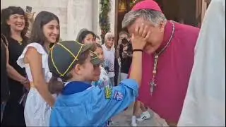 Il benvenuto di San Benedetto al nuovo vescovo Gianpiero Palmieri