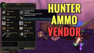 Area 52 Hunter Ammo Vendor (WoW TBC)