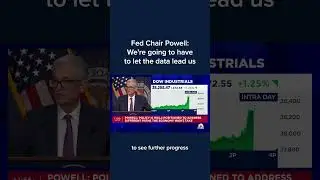 Fed Chair Powell: We're going to have to let the data lead us