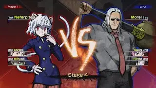 NEFERPITOU & CHROLLO & MERUEM vs MOREL & MACHI & FEITAN - Hunter × Hunter: Nen × Impact 2025