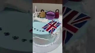 # happy journey cake #howtomakecakecreamathome #cake