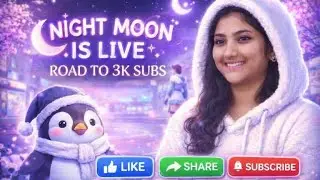 NIGHT MOON POWER PLAY ✨| TELUGU GIRL GAMER | #465 #girlgamer #bgmilivetelugu