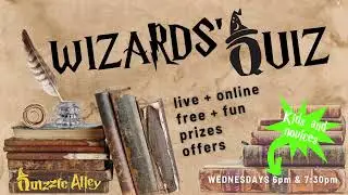 Quizzic Alley Live Stream