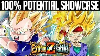 How Do They Pair Up? 100% EZA SSJ GOKU JR & SSJ VEGETA JR Showcase [Dragon Ball Z Dokkan Battle]