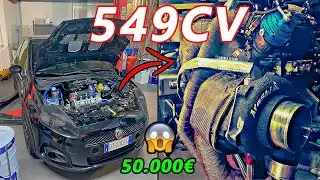 Grande Punto Abarth 1.4 Tjet 549cv STRADALE | 50.000 &euro; di ELABORAZIONE solo al MOTORE |Una Pazzia !!