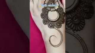 Arabi mehandi design#youtubeshorts #trendingvideo #2025viralvideo #rosedesign #creativehenna #artist