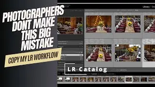 Lightroom Wedding & Portrait Workflow | Backup & Editing Process for Photographers
