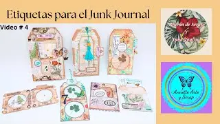 Junk Journal Labels - Video 4