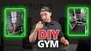 DIY Home Gym Tour &ndash; this 17 sq m cable pulley hack will blow you away! 😱💥