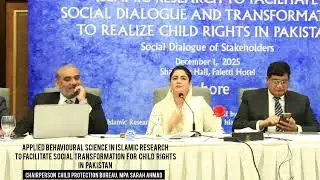 Sarah Ahmad spoke on applying behavioral science in Islamic research to advance child rights.