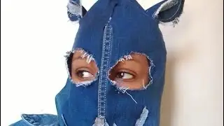 DIY DENIM MASK