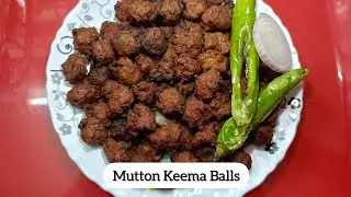 Mutton Keema Balls Recipe | Evng Snack Mutton keema Balls Recipe #muttonkeemaballs #muttonkeema