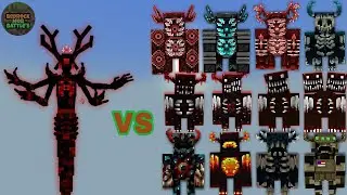 Scarlet King vs Warden Plus (Warden's) | Minecraft Bedrock | MobBattle