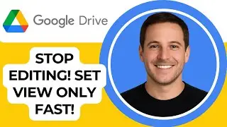 How to Change Edit to View Only in Google Drive Windows PC