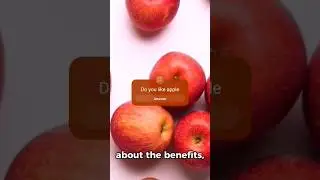 The benefits of apples #benefits #nutrition #apple #facts