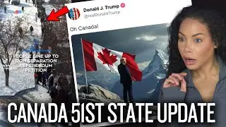EXPOSED: Trump's Secret Meetings to Make Canada 51st State &ndash; Thousands in Alberta Line Up to Annex!