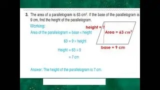 Solving word problems involving perimeter and area of a quadrilateral for grade 5