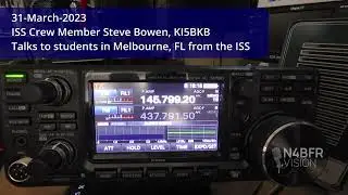 Amateur Radio from the ISS - Astronaut Steve Bowen talks to Stone Magnet Middle School, Melbourne FL