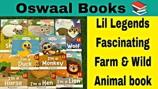Lil Legends Fascinating Farm and wild animals books  📚 @TheKidsBoat
