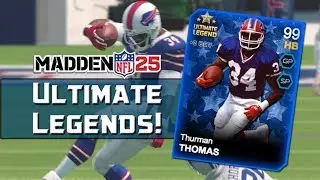 MUT 25 Ultimate Legends & Silver Ticket! | Madden 25 Ultimate Team 99 Thurman Thomas & Steve Largent