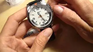 Timex Men T2N695 Elevated Classics Dress Sport Collection Black Leather Strap Watch