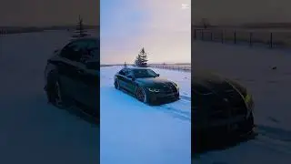 Black beauty in snow #automobile #car #crazz #dream #edit #caredit # king
