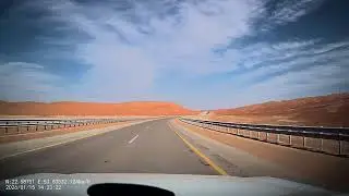 Dash Cam Video Saudi Arabia to Oman 🇴🇲 Road Trip 