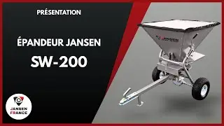 ❄️🌾 Épandeur tracté SW-200 : 200 L de capacité pour un épandage pro jusqu’à 8 m