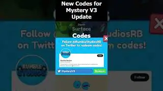 NEW CODES FOR MYSTERY EGG V3 UPDATE MINING SIMULATOR 2 #roblox #miningsimulator #shorts