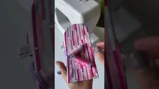 Handmade Fabric Earbud Pouch 🎧 | DIY Mini small Wallet #smallbusiness #sewing #handmade #diy