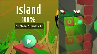 Dancing Ball - Island (different speeds)