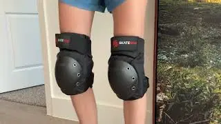 Review of SKATEWIZ Knee and Elbow Pads Adult - Skating Protective Gear