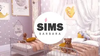 SINGLE DAD HOUSE WITH TWIN DAUGTHERS 🧸| DL + CC | SIMS 4 STOP MOTION